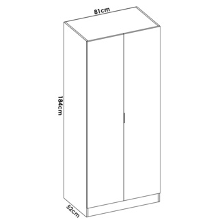 Conjunto Dormitorio Juvenil Ten Pack 7 Blanco Natural 