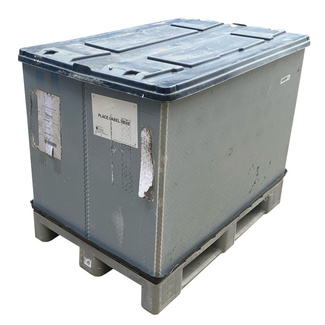 Contenedor Poly Box Usado Plegable 80 x 120 x 100 cm