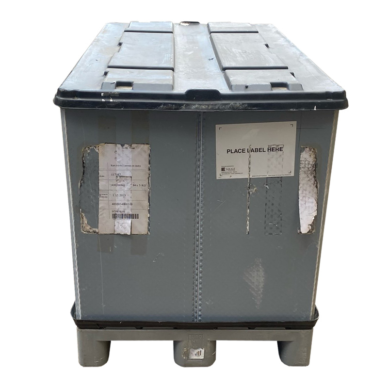 Contenedor Poly Box Usado Plegable 80 x 120 x 100 cm
