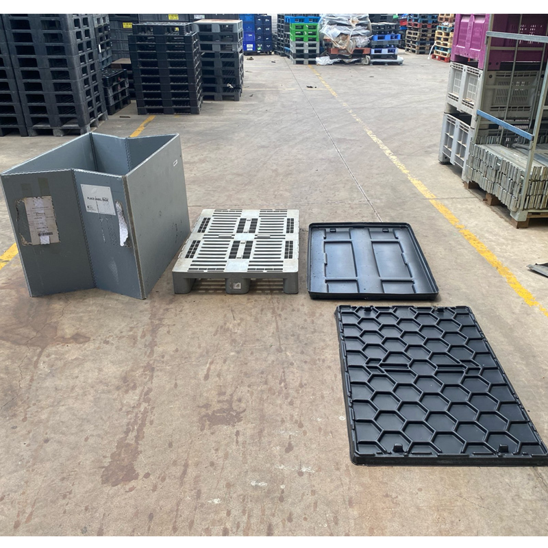 Contenedor Poly Box Usado Plegable 80 x 120 x 100 cm