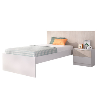 Cabecero Lion Juvenil con Mesita y Aro Cama 