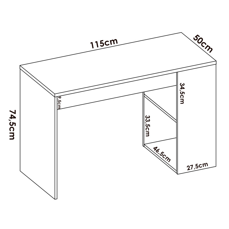 Conjunto Dormitorio Juvenil Lago Pack 8 Blanco