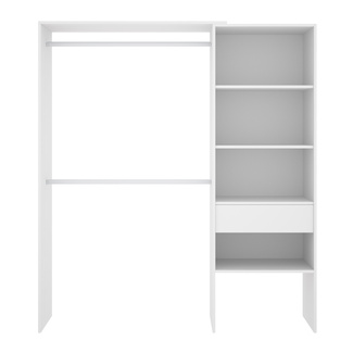 Conjunto Dormitorio Juvenil Lago Pack 9 Blanco 