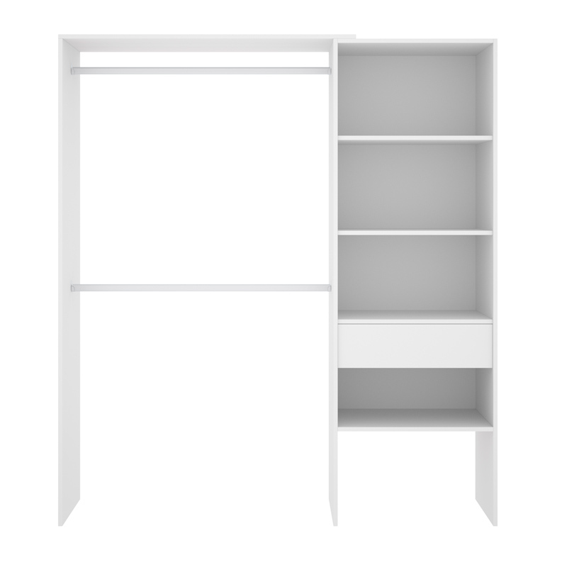 Conjunto Dormitorio Juvenil Lago Pack 9 Natural  