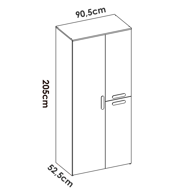 Conjunto Dormitorio Juvenil Leka Pack Blanco Alistonado