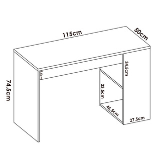 Conjunto Dormitorio Juvenil Leka Pack Blanco Alistonado