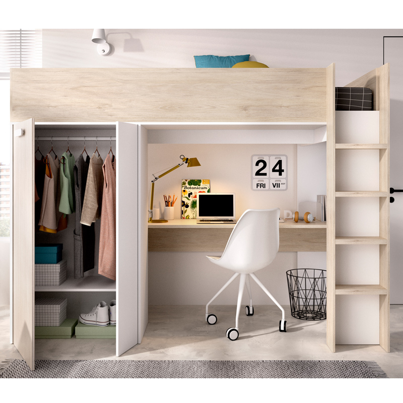 Cama Alta Juvenil Spylo 