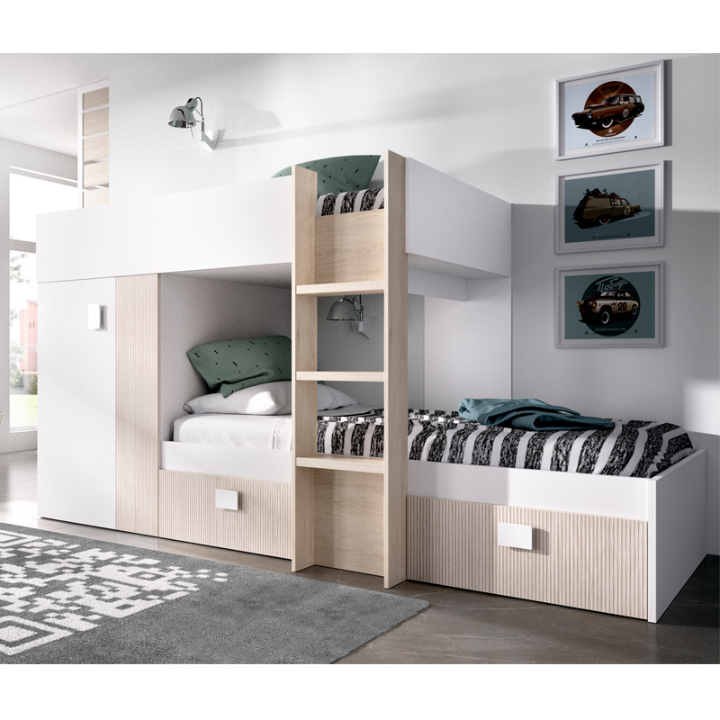 Cama Tren Groe 2 Camas