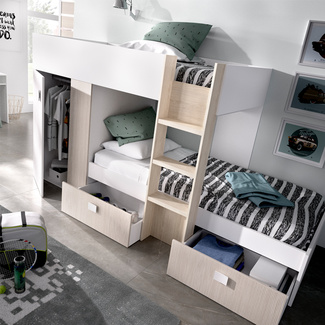 Cama Tren Groe 2 Camas