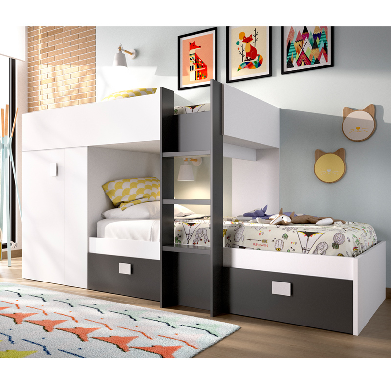 Cama Tren Groe 2 Camas