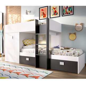 Cama Tren Groe 2 Camas