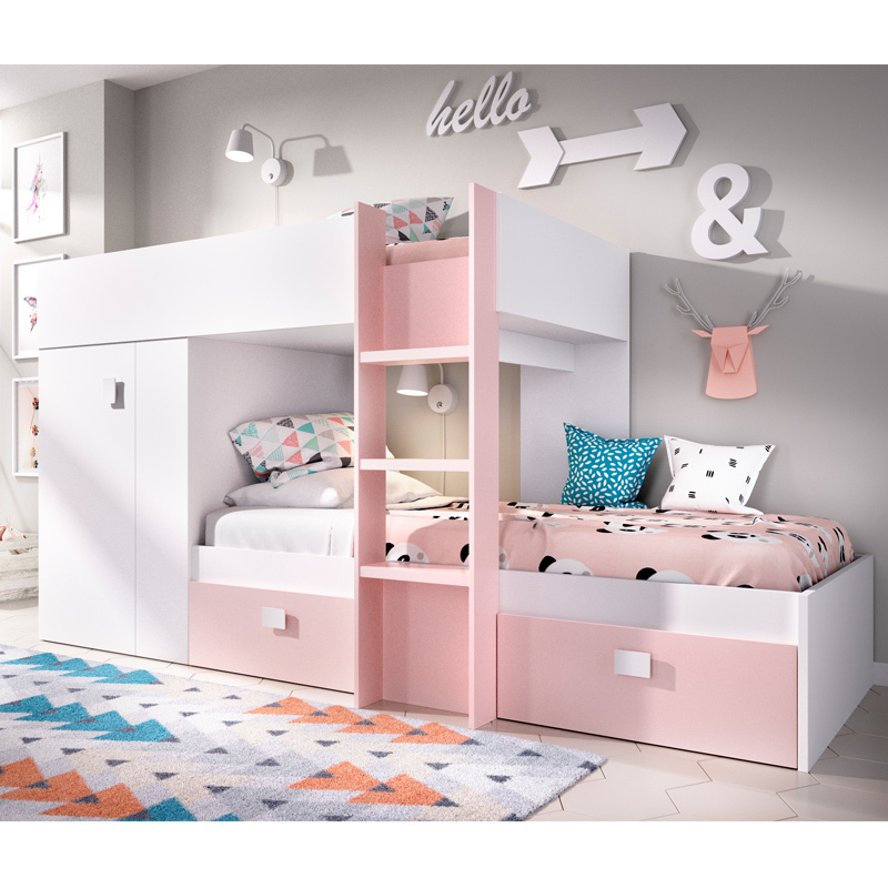 Cama Tren Groe 2 Camas