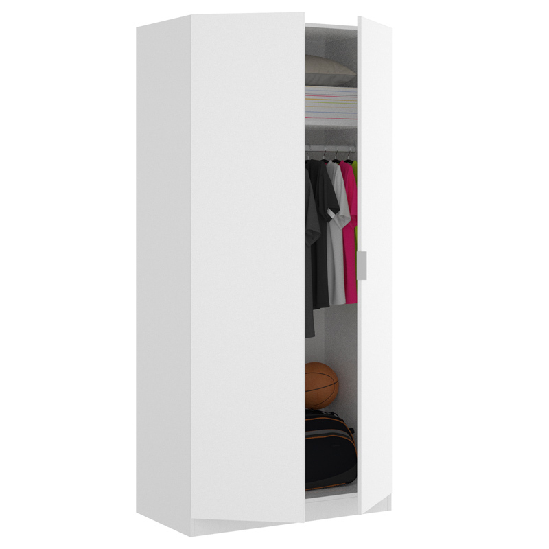 Conjunto Dormitorio Matrimonio Havana 4 Blanco