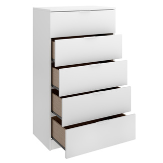 Conjunto Dormitorio Matrimonio Havana 6 Natural Blanco 