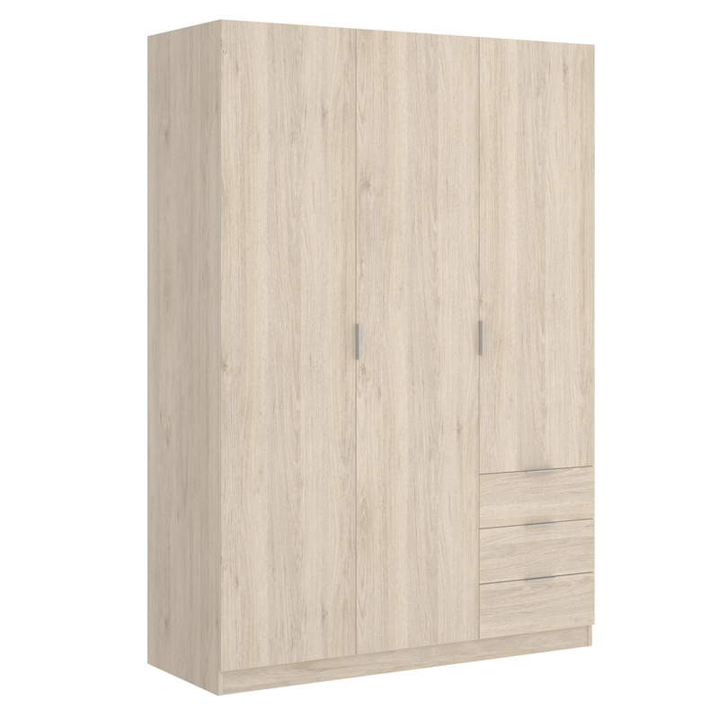 Conjunto Dormitorio Matrimonio Astra Pack 1 Blanco Natural 