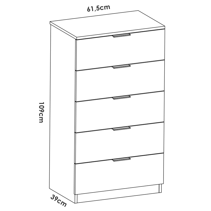 Conjunto Dormitorio Matrimonio Loma Pack 1 Blanco Alistonado