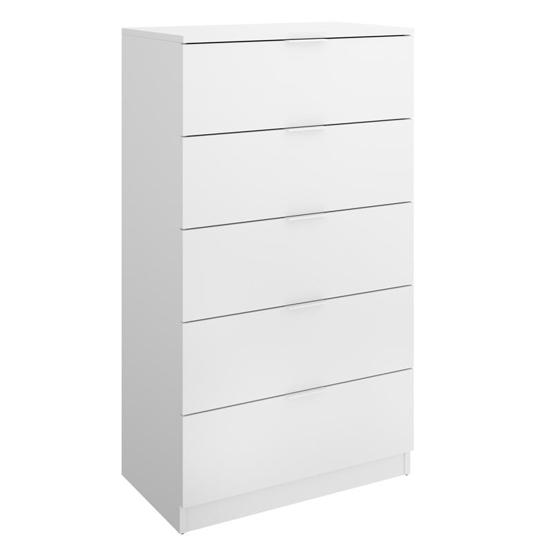 Conjunto Dormitorio Matrimonio Loma Pack 2 Blanco Alistonado 