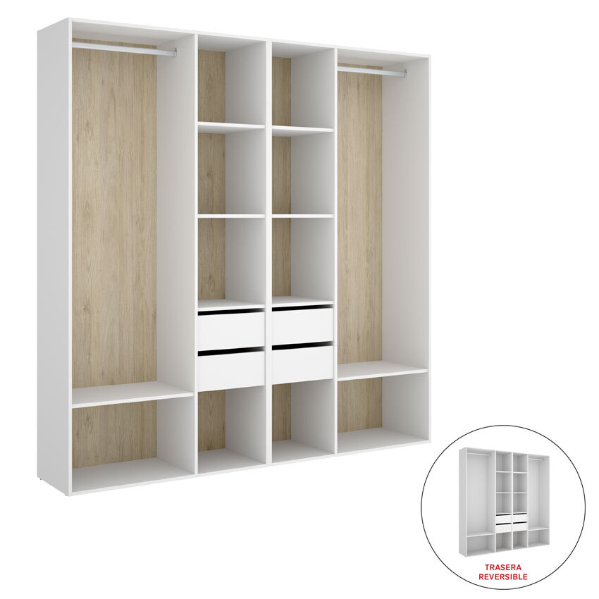 Armario Vestidor Suit 4 Cajones 