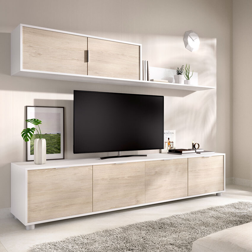 Conjunto Salón Lima Blanco Natural 