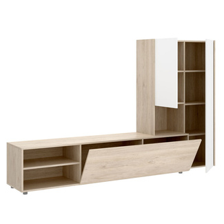Conjunto Salón Kei Natural Blanco