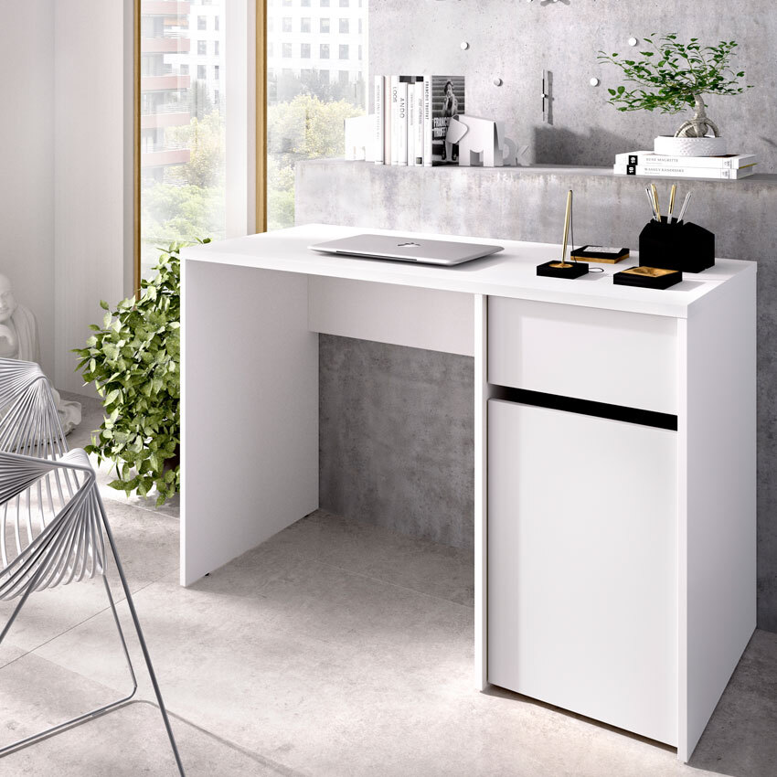 Mesa Escritorio Bali Blanco 