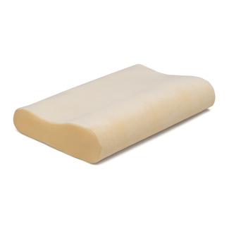 Almohada Beige Ergonómica Cervical Viscoelástica 33 x 50 x 9 cm 