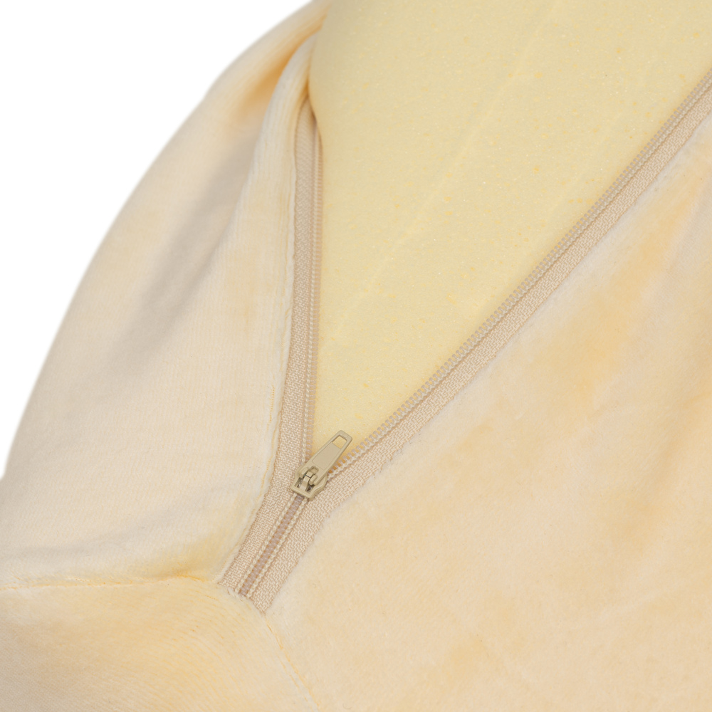 Almohada Beige Ergonómica Cervical Viscoelástica 33 x 50 x 9 cm 