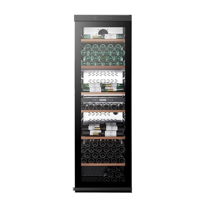 Vinoteca 2 zonas temperatura para 237 botellas Climadiff MILLESIME240DB 