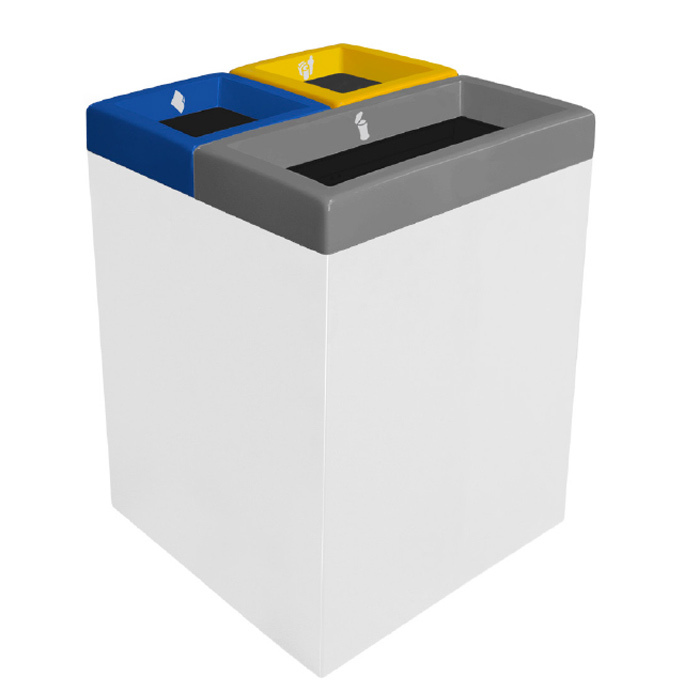 Papelera de Reciclaje de Metal Tabarca 180 litros