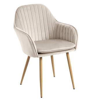 Silla Reby Asiento de Terciopelo 44 x 56 x 87 cm