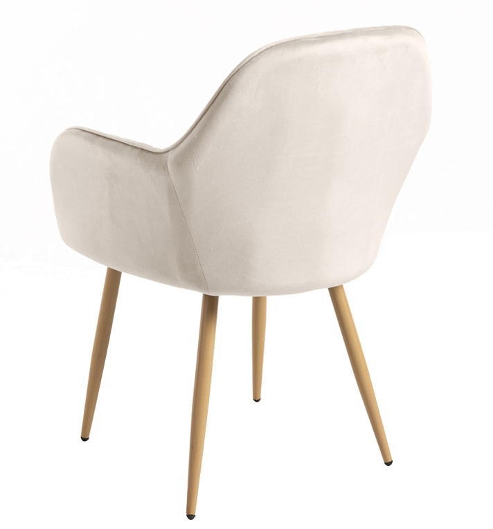 Silla Reby Asiento de Terciopelo 44 x 56 x 87 cm