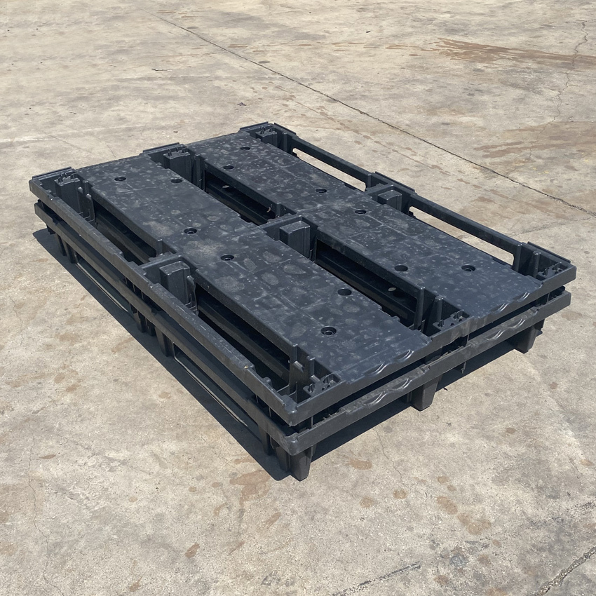 Palet de Plástico 80x120 Semi Nuevo Encajable y Apilable 