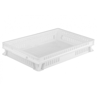 Cajón ranurado 20 litros apilable Modelo 641
