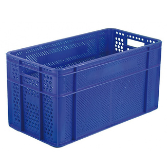 Cajón apilable ranurado 36 litros Modelo 116