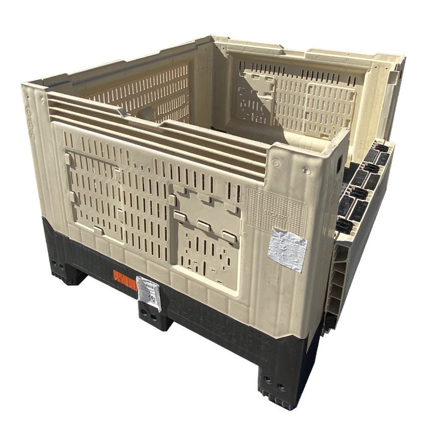 Alquiler Contenedor Plástico Plegable 696 litros Jumbo