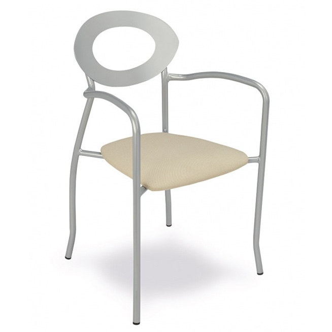 Sillón Apilable Armazón de Tubo Acerado Ref.M2025