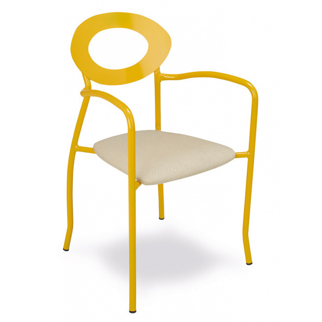 Sillón Apilable Armazón de Tubo Acerado Ref.M2025