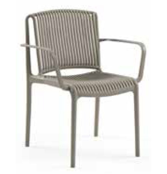 Sillón Monobloc Luigi de Polipropileno y Fibra de Vidrio