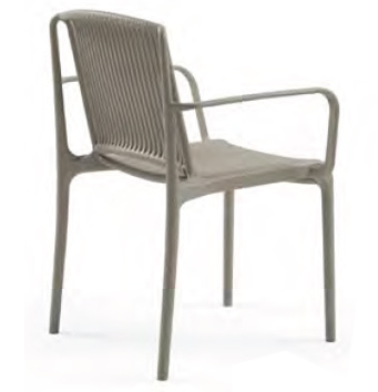Sillón Monobloc Luigi de Polipropileno y Fibra de Vidrio