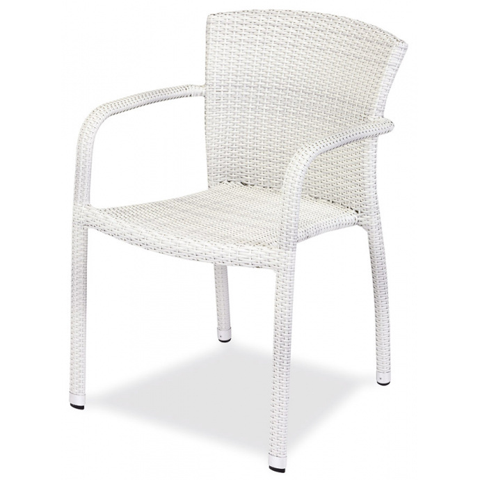Sillón Apilable de Exterior con Armazón de Aluminio Ref.M204