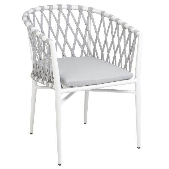 Sillón Apilable Armazón y Asiento de Aluminio Pintado Ref.M2211