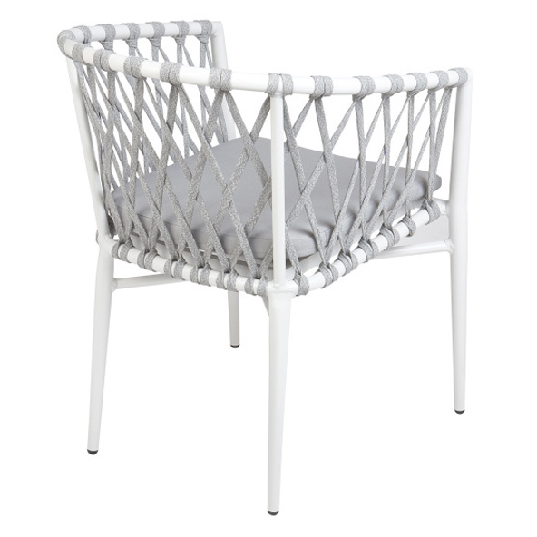 Sillón Apilable Armazón y Asiento de Aluminio Pintado Ref.M2211