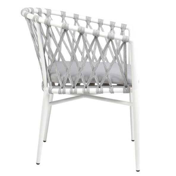 Sillón Apilable Armazón y Asiento de Aluminio Pintado Ref.M2211
