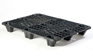 Palet de Plástico Encajable 9 Pies Superficie Abierta Ref.PG805 OD