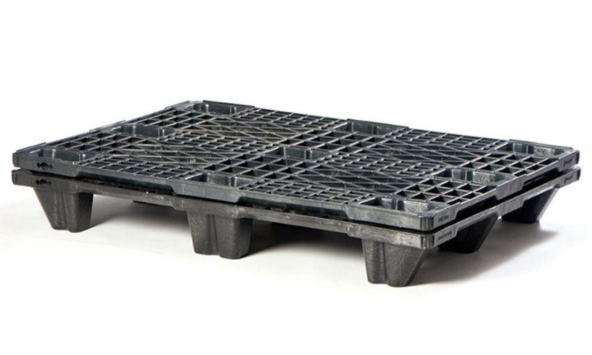 Palet de Plástico Encajable 9 Pies Superficie Abierta Ref.PG805 OD