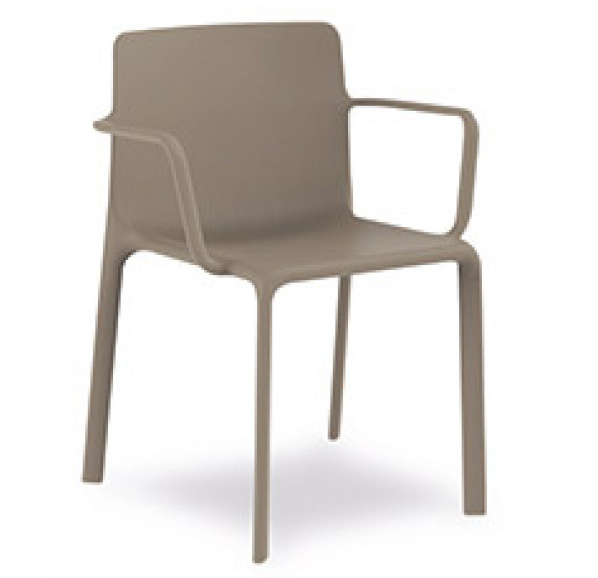 Sillón Monobloc Apilable Polipropileno y Fibra de Vidrio Ref. V2 KES