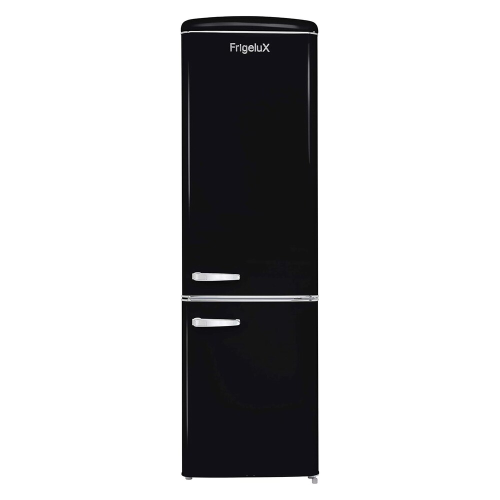 Frigorífico doble puerta combi Negra estilo vintage CB255RNA++