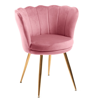 Silla de Diseño Sandu Golden Terciopelo