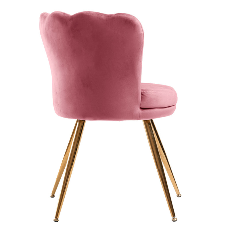 Silla de Diseño Sandu Golden Terciopelo