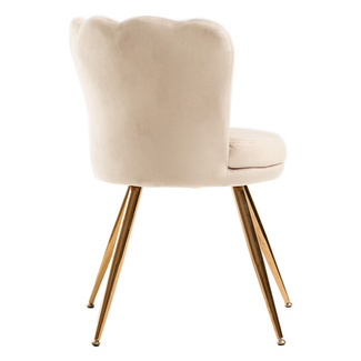 Silla de Diseño Sandu Golden Terciopelo